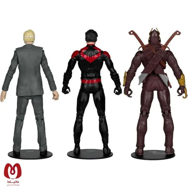 اکشن فیگور بتمن نایت وینگ Batman: Court of Owls | Talon & Nightwing & Owl برند مکفارلین