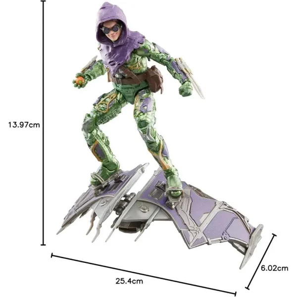 اکشن فیگور گوبلین از فیلم اسپایدرمن برند هاسبرو Goblin, Spider-Man: No Way Home لیمیتد ادیشن