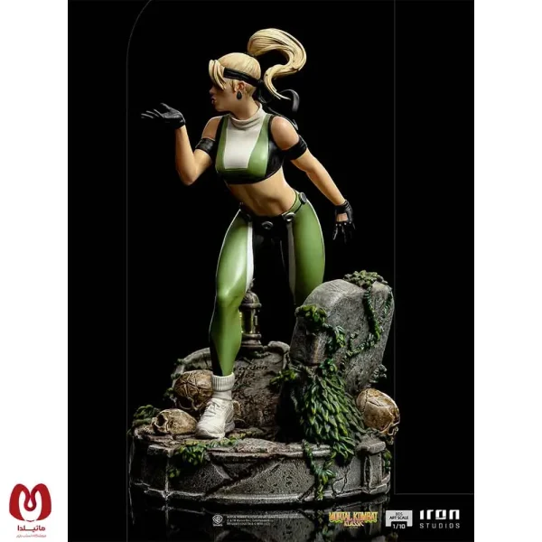 فیگور سونیا مورتال کمبت Sonya Blade Mortal Kombat برند آیرون استودیو