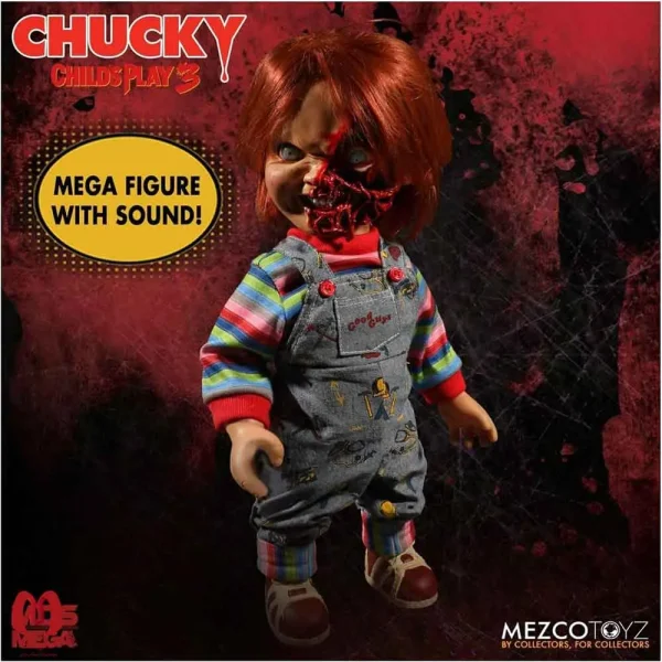 اکشن فیگور چاکی Talking Pizza Face Chucky برند مزکو