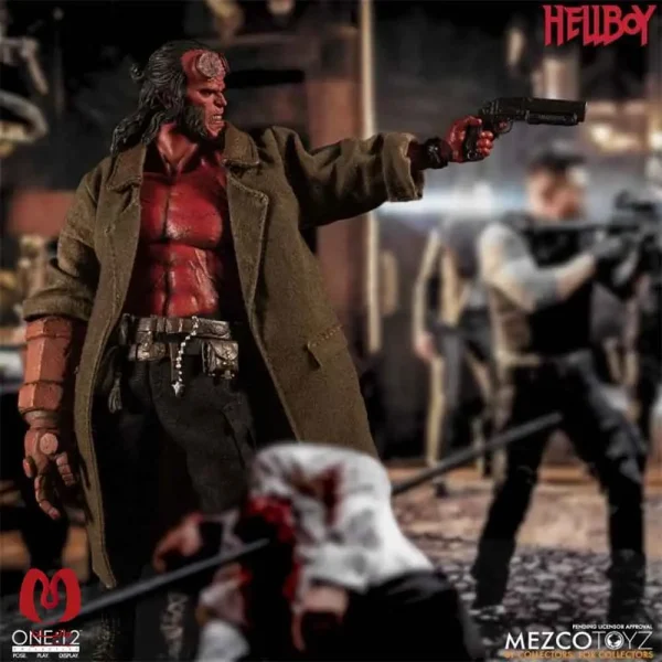 اکشن فیگور هل بوی پسر جهنمی Hellboy 2019 برند مزکو