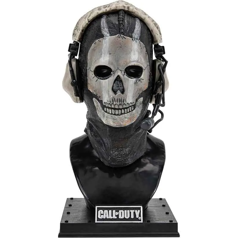 فیگور نیم تنه گوست Ghost Bust Statue از Call of Duty برند Jazwarz