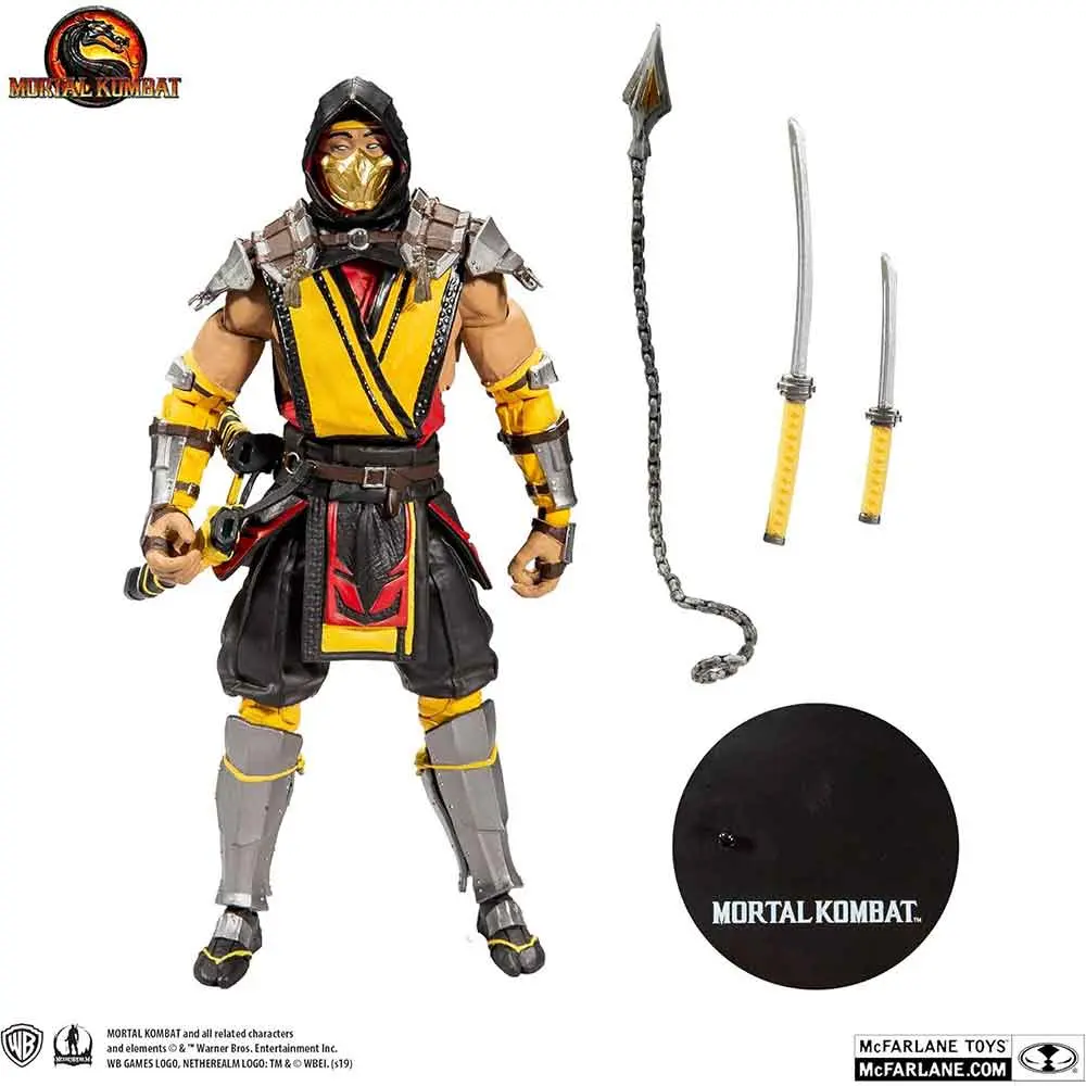 اکشن فیگور اسکورپیون Scorpion از بازی Mortal Kombat محصول McFarlane