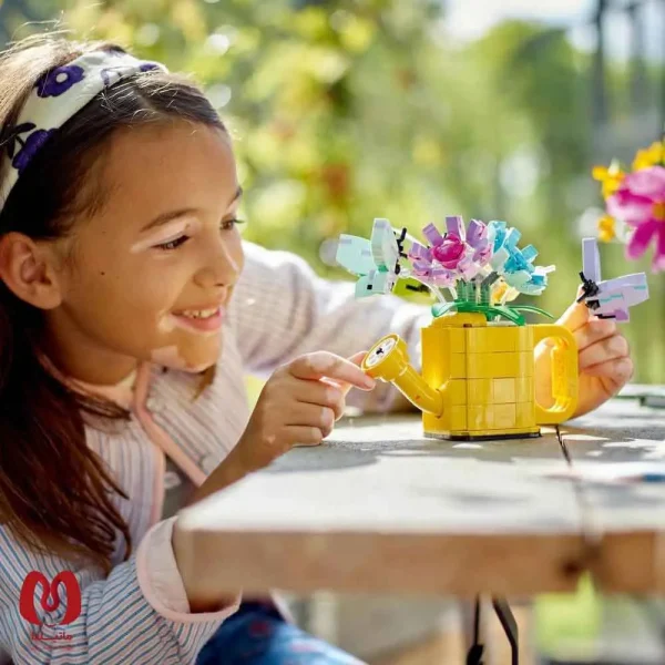 لگو اورجینال Creator 3in1 گل در آبپاش Flowers in Watering Can کد 31149