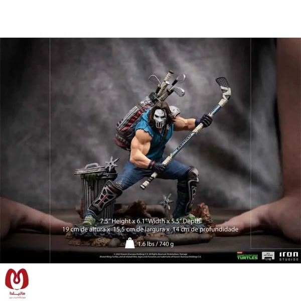 فیگور لاکپشت های نینجا Casey Jones Ninja Turtles برند آیرون استودیو