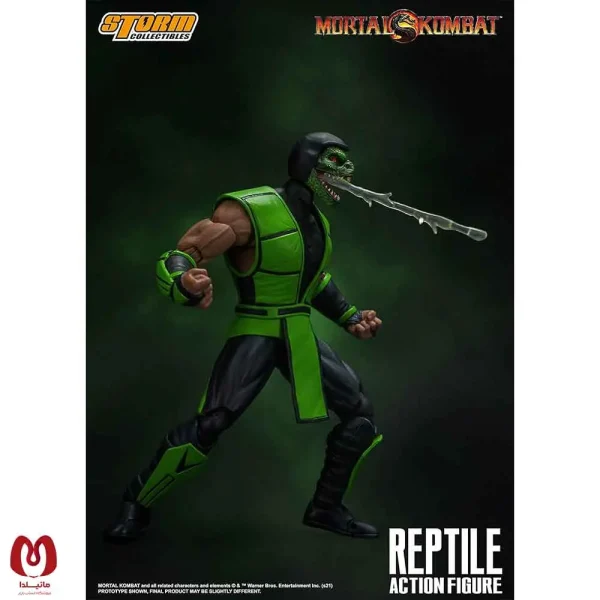 اکشن فیگور مورتال کمبت رپتایل Mortal Kombat Reptile برند Storm