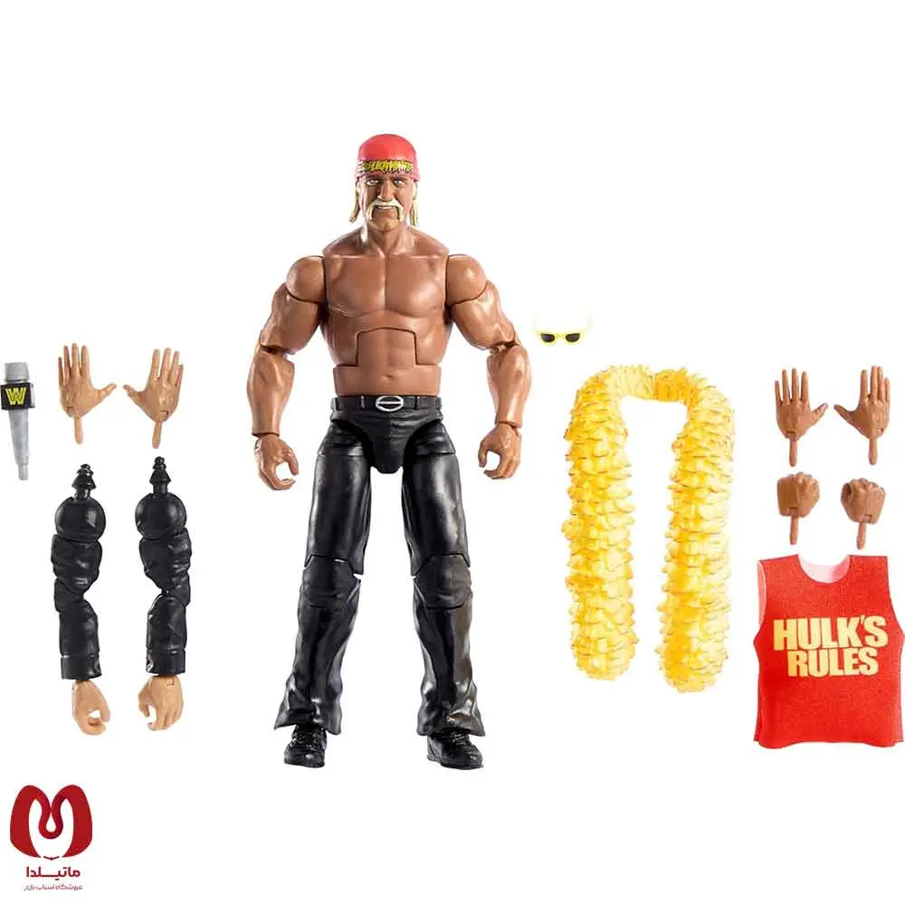 اکشن فیگور هالک هوگان از کشتی کج Collection Hulk Hogan برند متل