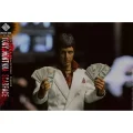 اکشن فیگور شاهکار تونی مونتانا ال پاچینو ( صورت زخمی / ۱۹۸۴ ) Present Toys Gangster – Tony Montana