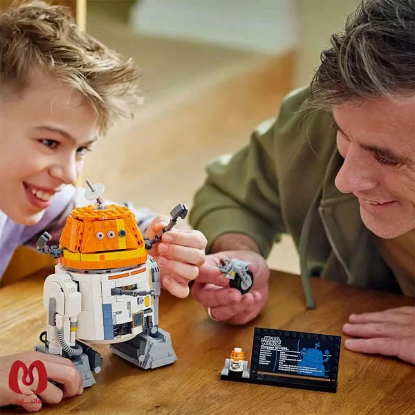 لگو اورجینال ربات استاروارز Star Wars Chopper (C1-10P) Astromech کد 75416