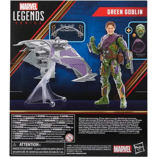 اکشن فیگور گوبلین از فیلم اسپایدرمن برند هاسبرو Goblin, Spider-Man: No Way Home لیمیتد ادیشن