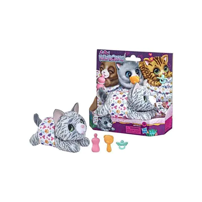 عروسک پیشی رباتیک FurReal Newborns