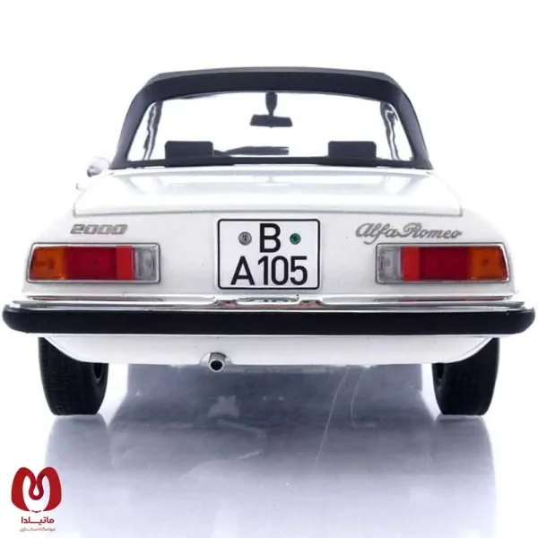 ماکت ماشین آلفا رومئو Alfa Romeo 2000 Spider 1978 برند Norev