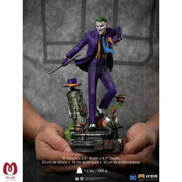 فیگور جوکر Joker Deluxe Art Scale برند آیرون استودیو