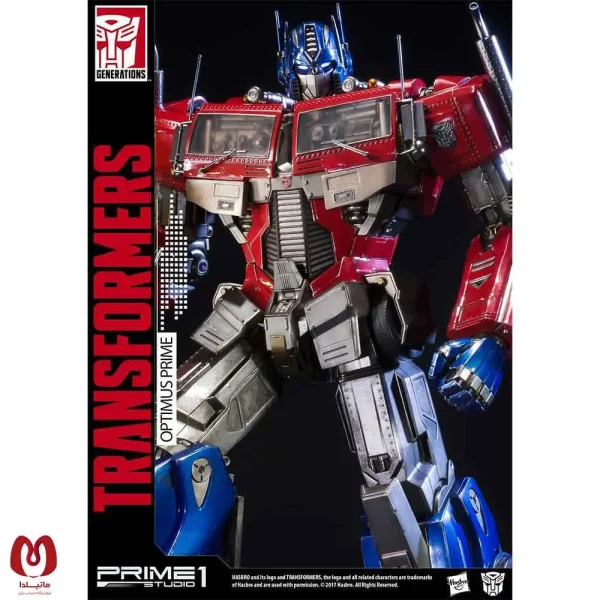 فیگور ترنسفورمر اپتیموس پرایم Transformer Optimus Prime برند Prime 1 Studios