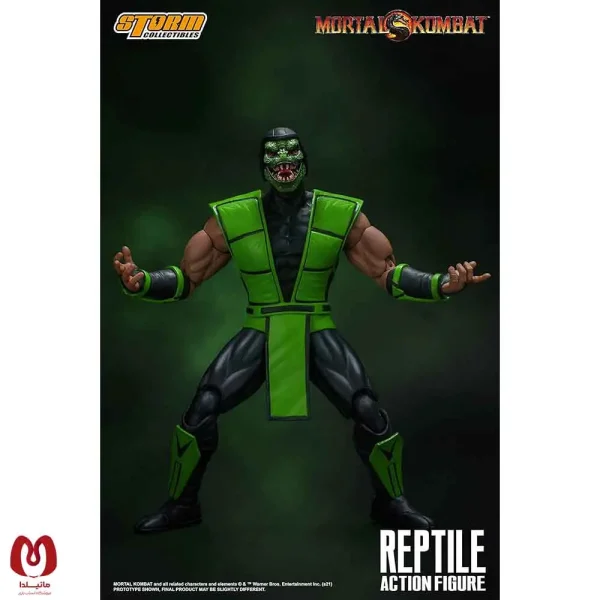 اکشن فیگور مورتال کمبت رپتایل Mortal Kombat Reptile برند Storm