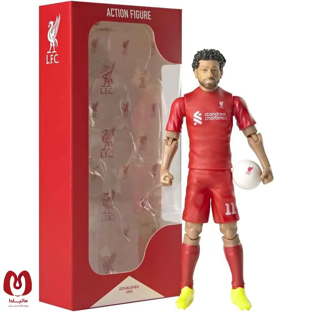 اکشن فیگور محمدصلاح لیورپول Salah Liverpool ارتفاع 20 سانت