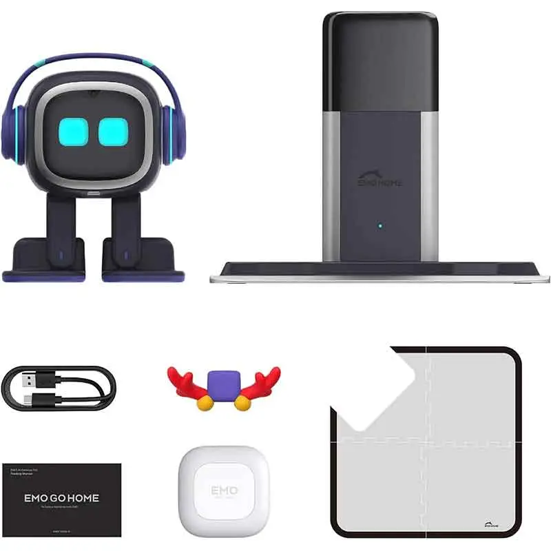 ربات هوشمند ایمو( EMO AI ROBOT )دارای هوش مصنوعی ، قدرت یادگیری و اتصال به چت جی پی تی chat gpt | ربات هوشمند وارداتی اصل
