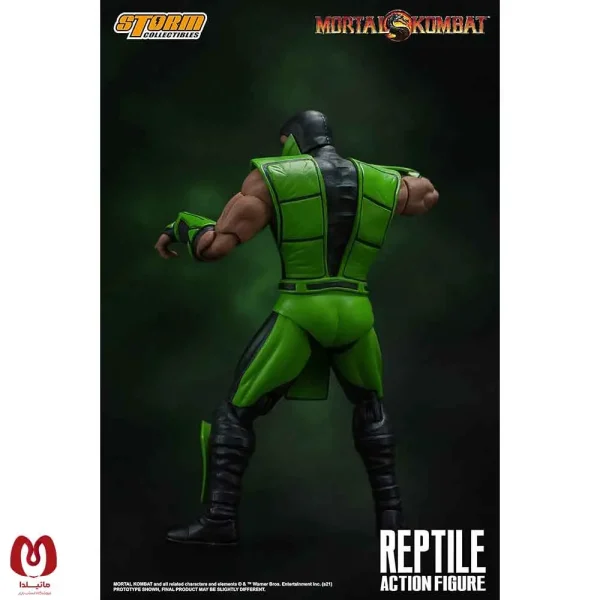 اکشن فیگور مورتال کمبت رپتایل Mortal Kombat Reptile برند Storm