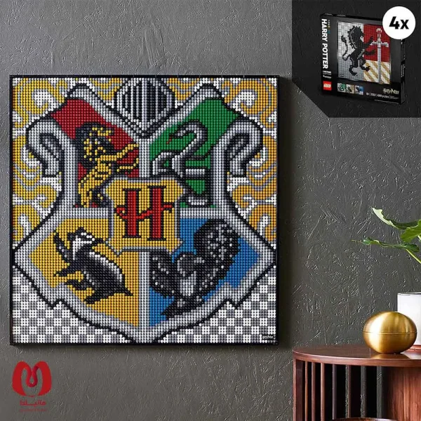 لگو اورجینال Art تاج هاگوارتز Harry Potter Hogwarts Crests کد 31201
