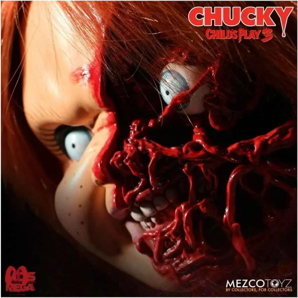 اکشن فیگور چاکی Talking Pizza Face Chucky برند مزکو