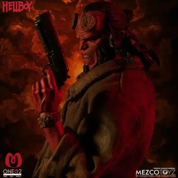 اکشن فیگور هل بوی پسر جهنمی Hellboy 2019 برند مزکو
