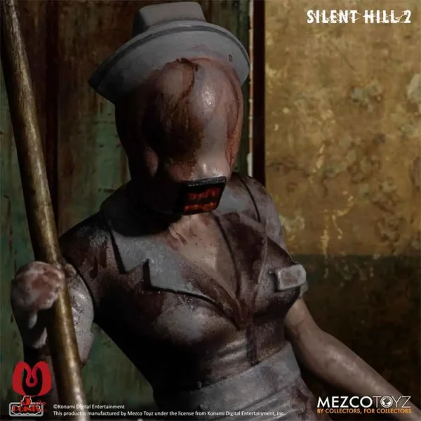 اکشن فیگور دیوراما سایلنت هیل Diorama Silent Hill 2 Deluxe Pack برند مزکو