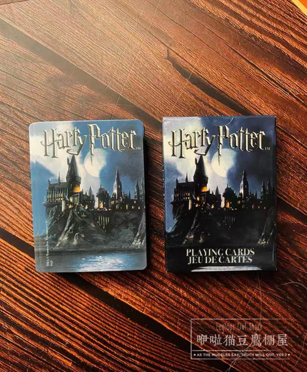 کارت بازی هری پاتر Harry Potter مدل قلعه مجموعه 3 عددی