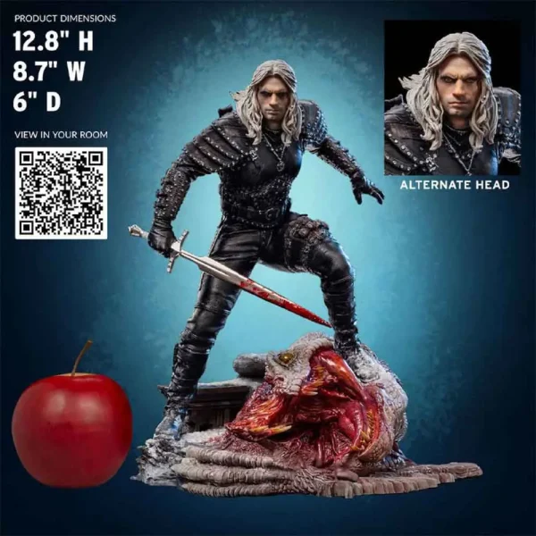 مجسمه گرالت ویچر | THE WITCHER (NETFLIX) – GERALT | آیرون استودیو
