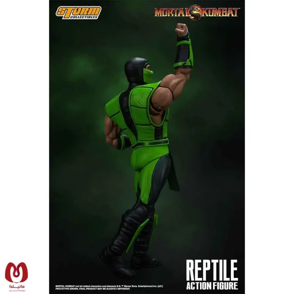 اکشن فیگور مورتال کمبت رپتایل Mortal Kombat Reptile برند Storm