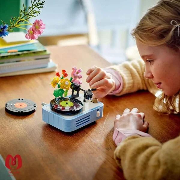 لگو اورجینال Creator 3in1 گرامافون همراه گل های زیبا Record Player with Flowers کد 31172