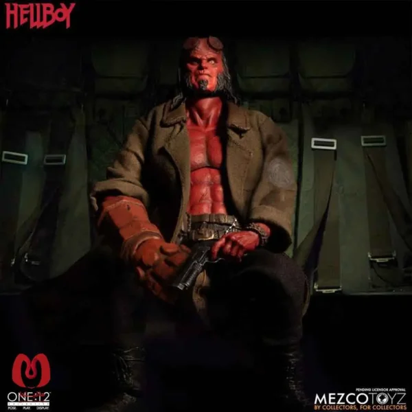 اکشن فیگور هل بوی پسر جهنمی Hellboy 2019 برند مزکو