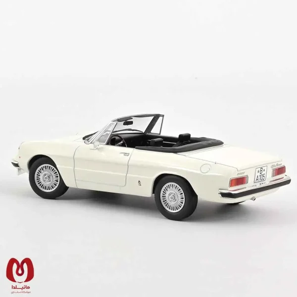 ماکت ماشین آلفا رومئو Alfa Romeo 2000 Spider 1978 برند Norev