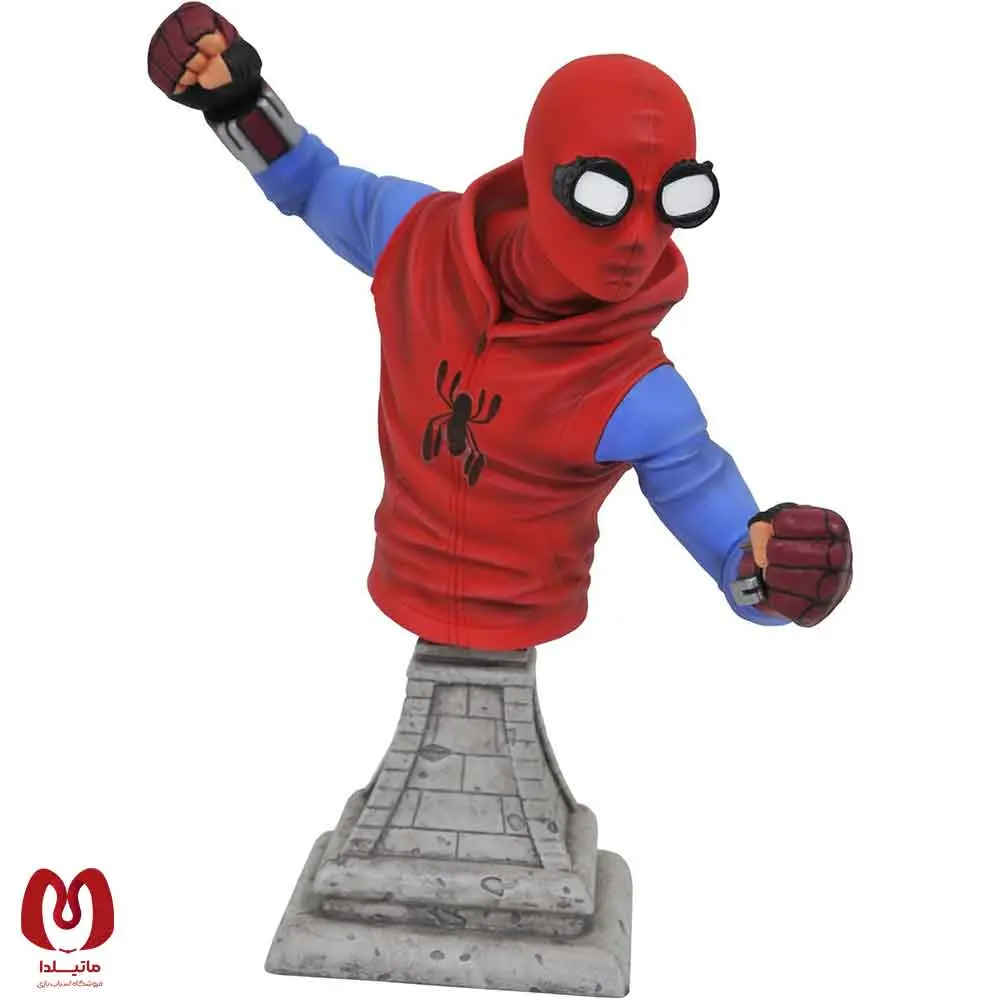 فیگور نایاب نیم تنه اسپایدرمن Home Made Spiderman Bust برند دایموند سلکت