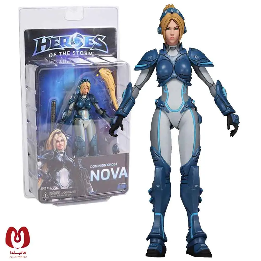 اکشن فیگور نوا Heroes of The Storm Nova برند نکا