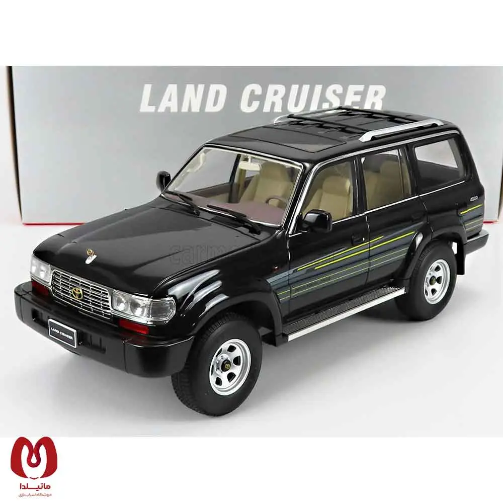 ماکت ماشین تویوتا TOYOTA LAND CRUISER LC80 Normal 1990 برند KENGFai