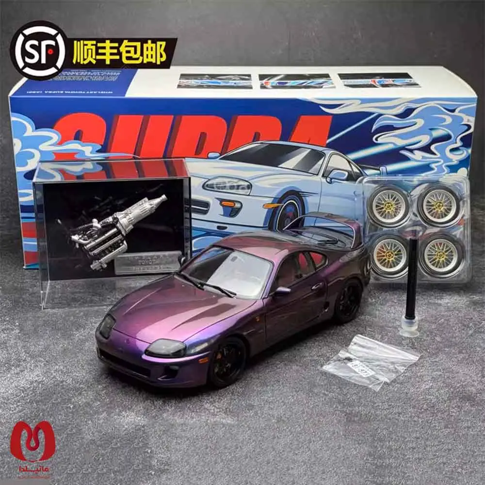 ماکت ماشین تویوتا TOYOTA Supra A80 Supermaster برند WHELART