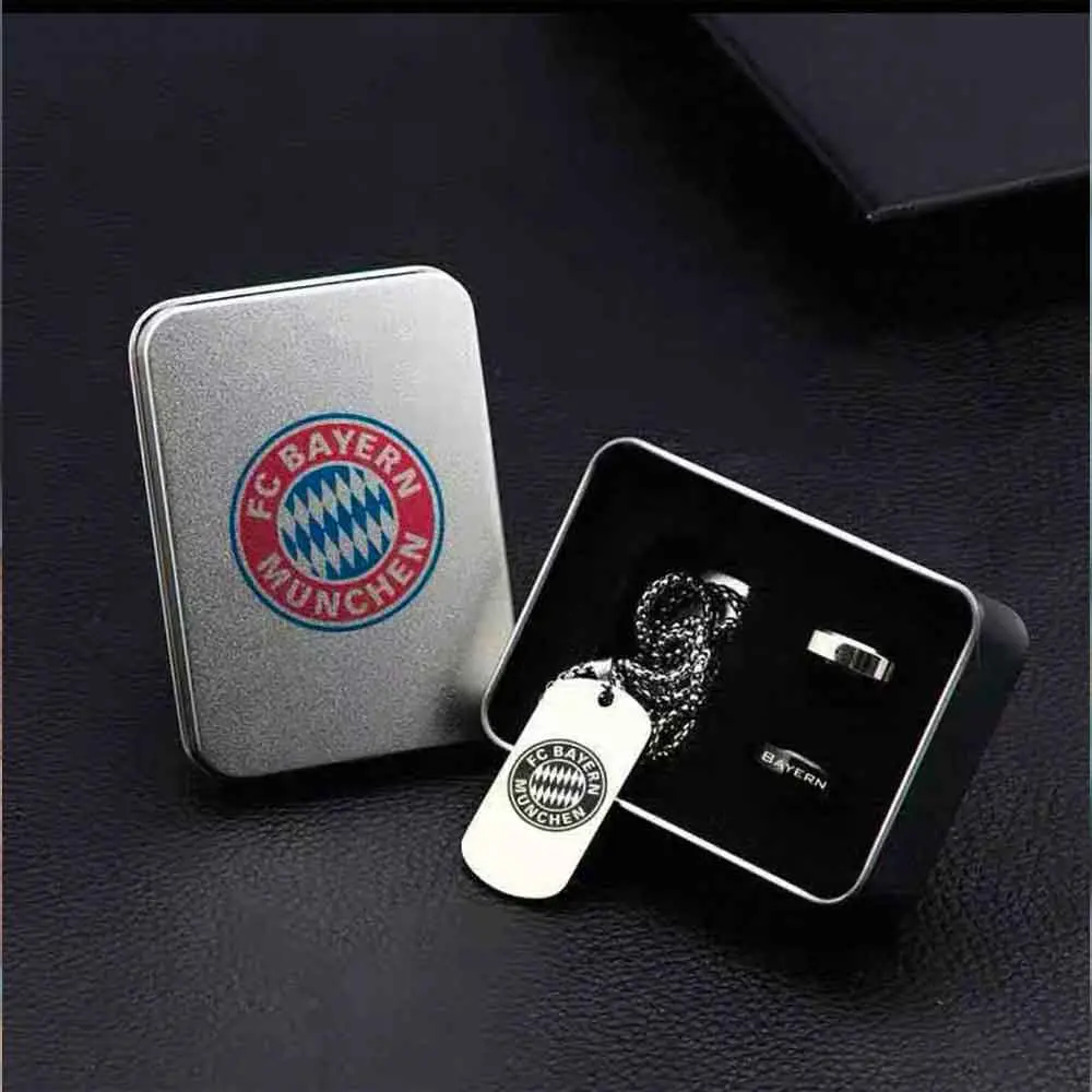 ست گردنبند و انگشتر تیم بایرن مونیخ FC Bayern Munich