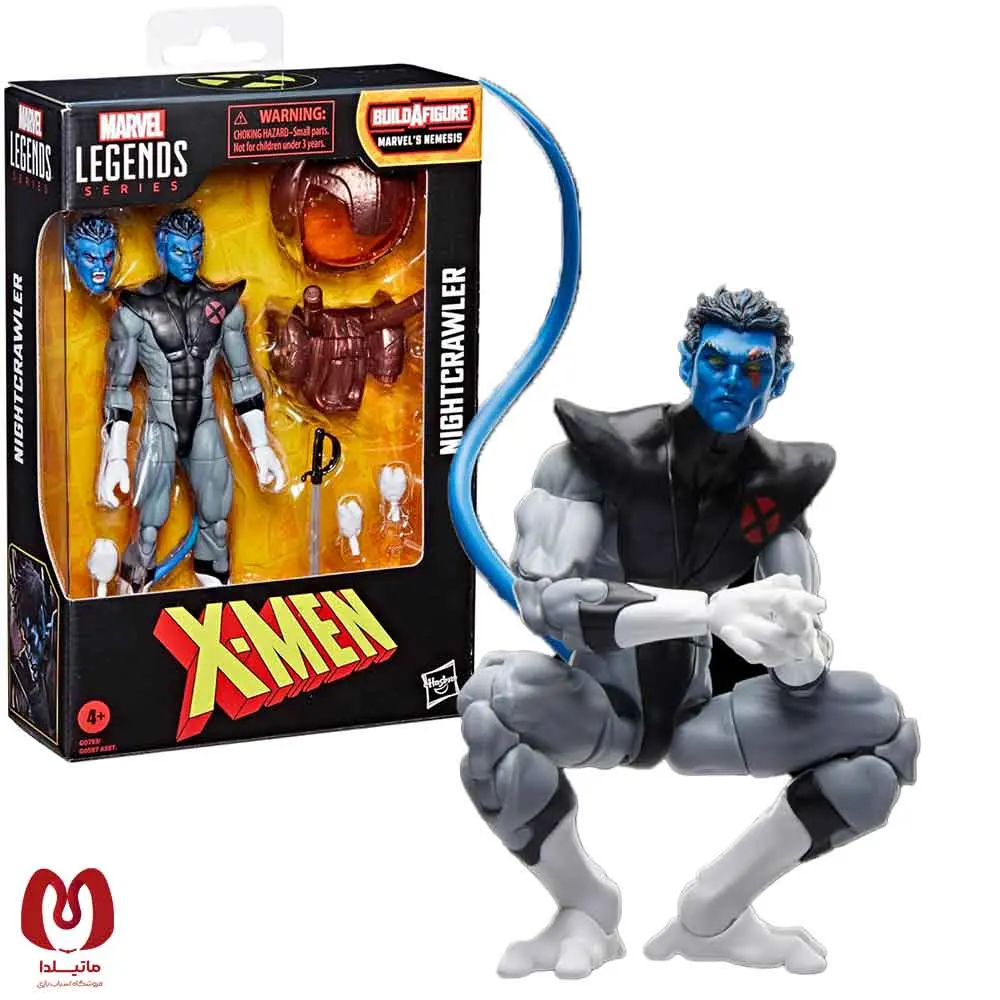 اکشن فیگور نایت کراولر Nightcrawler Marvel Legend برند هاسبرو