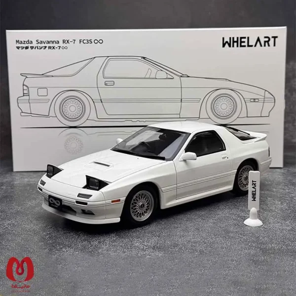 ماکت ماشین مزدا Mazda Savanna RX-7 Fc35 برند WHELART