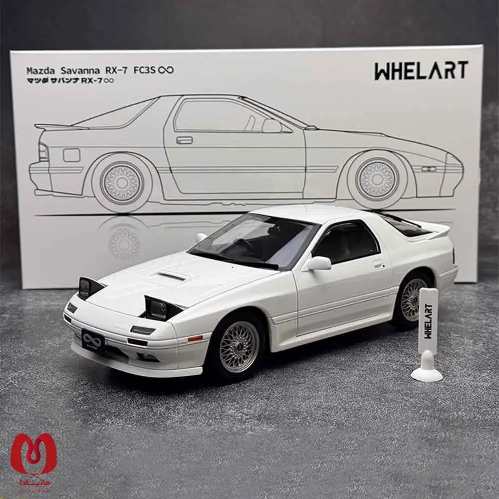ماکت ماشین مزدا Mazda Savanna RX-7 Fc35 برند WHELART