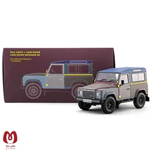 ماکت ماشین شلبی Land Rover Defender 90 Paul Smith Edition برند Almost Real