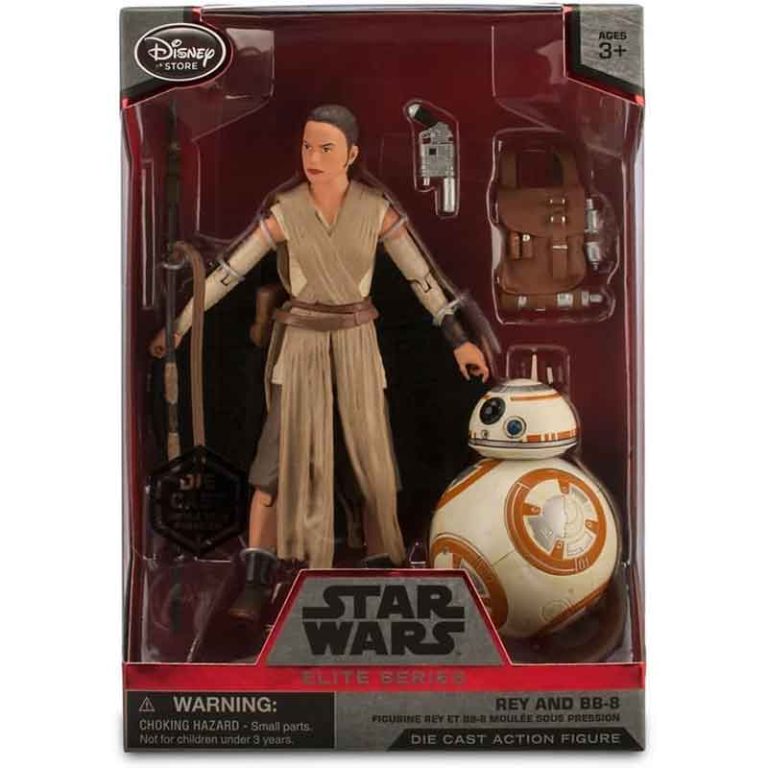 اكشن فيگور رى ديزى ريدلى و BB8 از فیلم ( جنگ ستارگان ) Rey Daisy Ridley and BB-8 برند دیزنی