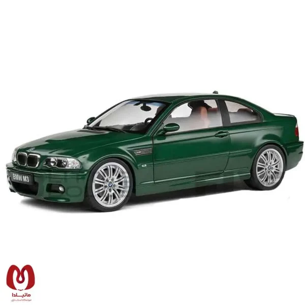 ماکت ماشین بی ام و BMW E46 M3 Coupe 2000 برند Solido