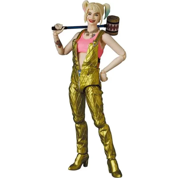اکشن فیگور هارلی کویین Harley Quinn (Overalls Version برند mafex اورجینال