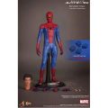 اكشن فيگور اسپايدرمن ( اسپايدرمن شگفت انگيز ) The Amazing Spider-Man Movie Masterpiece برند هات تویز