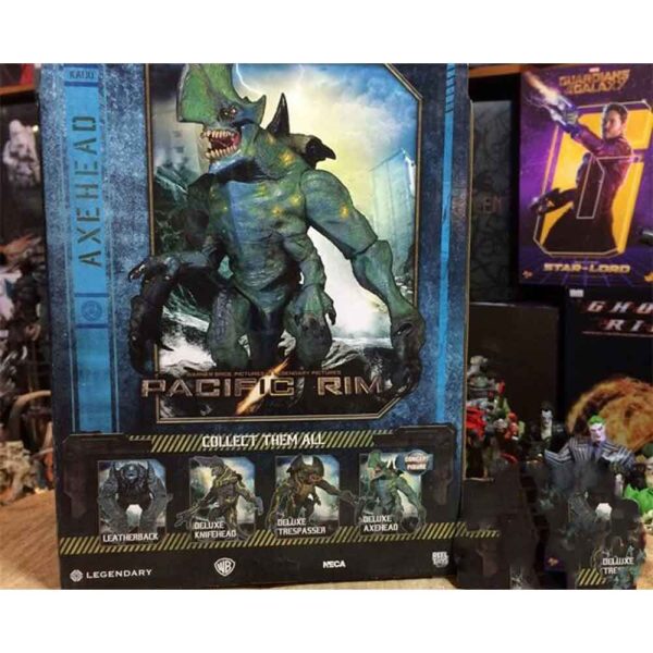 اكشن فيگور كايجو Axehead ( پسيفيك ريم / حاشيه اقيانوس ) pacific rim نسخه دلوکس 25 سانت