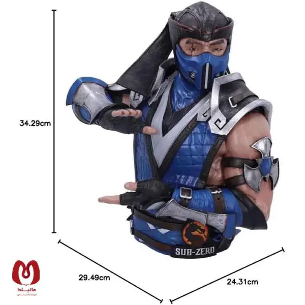 فیگور موتال کامبت ساب زیرو Mortal Kombat Sub-Zero برند nemesis now ارتفاع 29 سانت