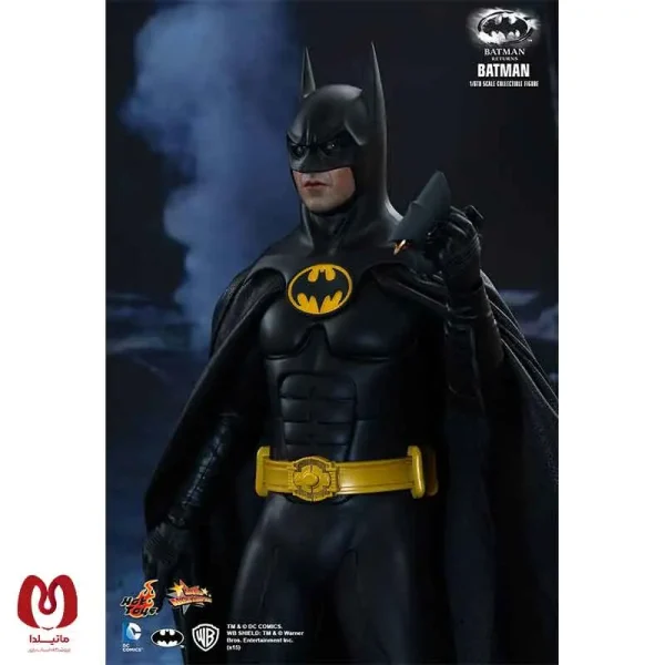 اکشن فیگور فوق العاده بتمن مایکل کیتون ( بازگشت بتمن – تیم برتون ) BATMAN RETURNS MICHAEL KEATON برند هات تویز