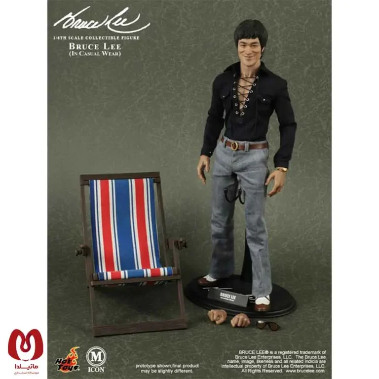 اکشن فیگور بروسلی Bruce Lee Casual Wear برند هات تویز