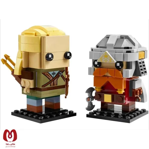 لگو اورجینال Break Head ارباب حلقه ها Lord of The Ring Legolas and Gimli کد 40751